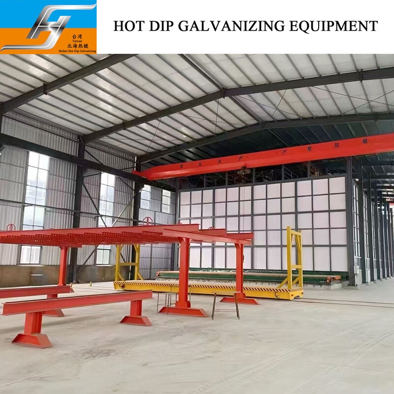 High Efficiency Customized Design Hot Dip Galvanizing Equipment with Intelligent Manufacturing for Steel Protection